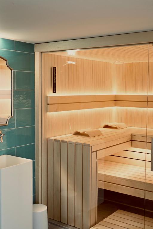 Private sauna at Villa Pomona